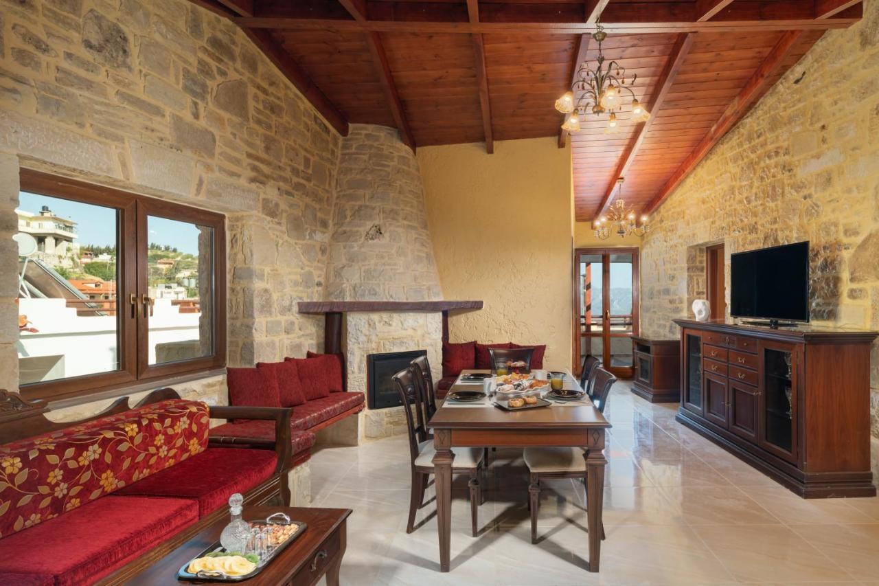 Draganigo Luxury Stone Houses 40 Min From Matala Ano Moulia Esterno foto