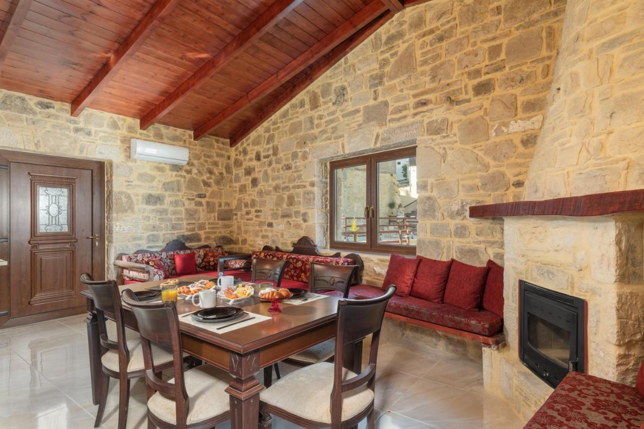 Draganigo Luxury Stone Houses 40 Min From Matala Ano Moulia Esterno foto