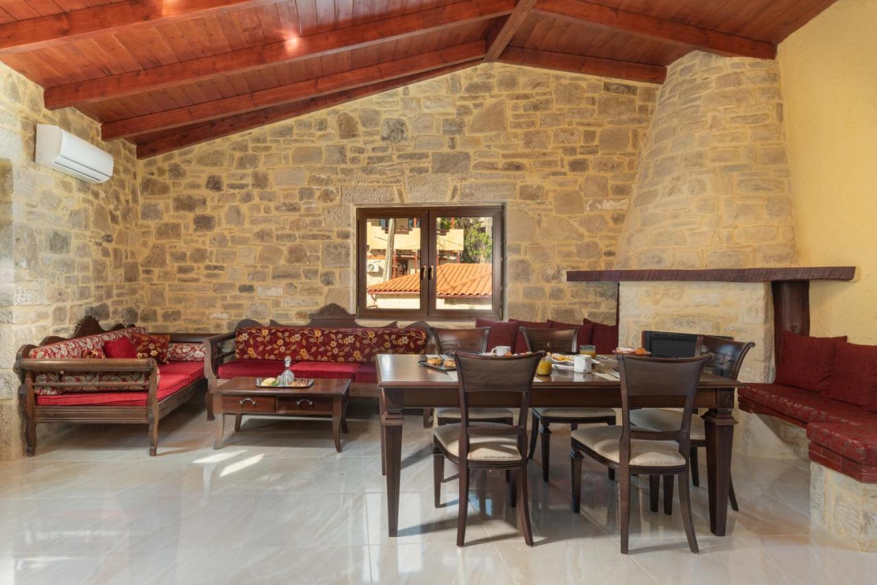 Draganigo Luxury Stone Houses 40 Min From Matala Ano Moulia Esterno foto