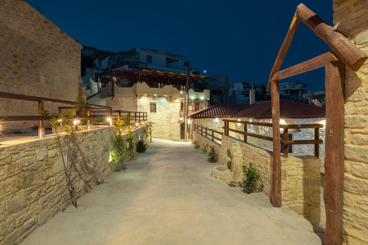 Draganigo Luxury Stone Houses 40 Min From Matala Ano Moulia Esterno foto