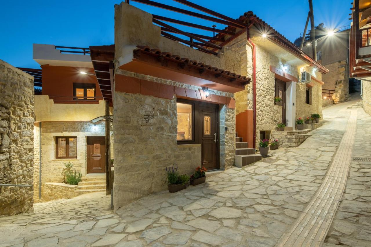 Draganigo Luxury Stone Houses 40 Min From Matala Ano Moulia Esterno foto