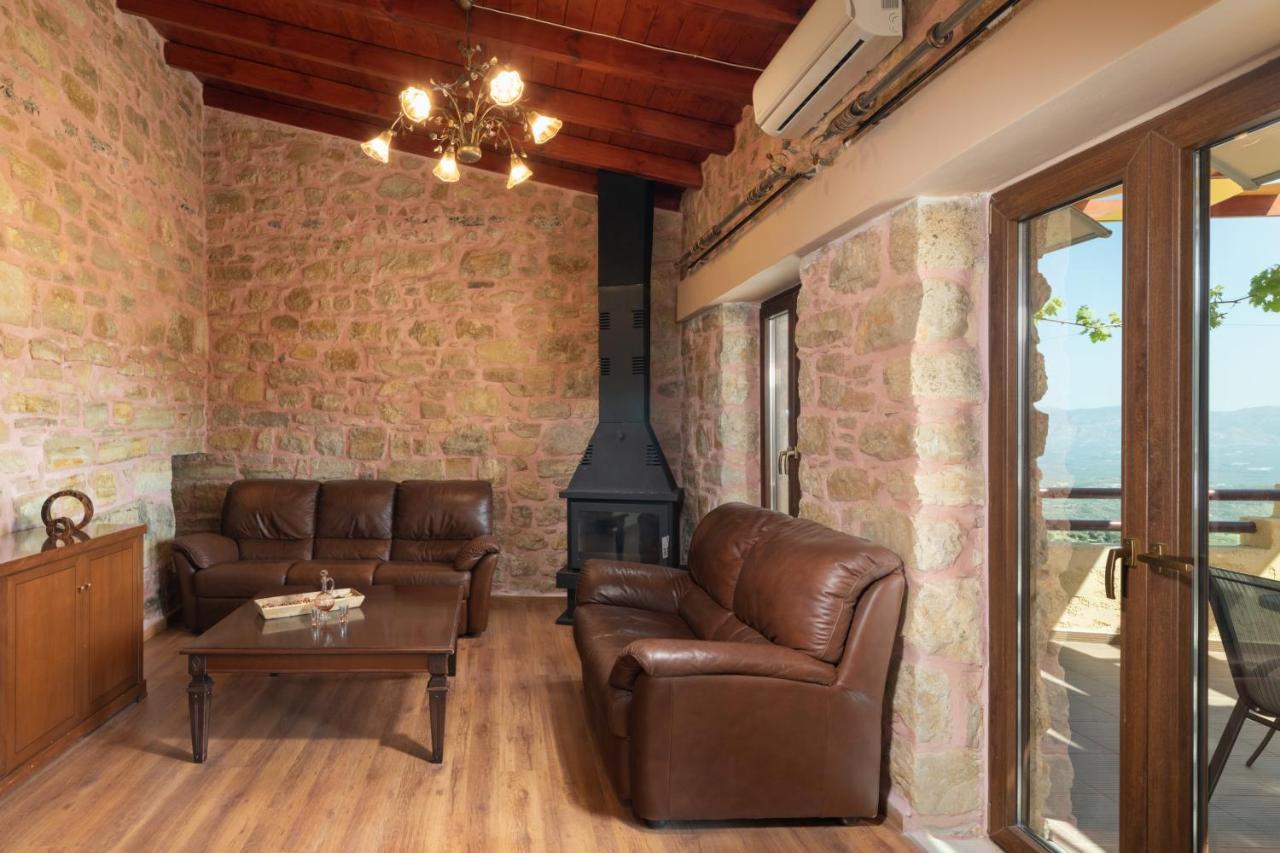 Draganigo Luxury Stone Houses 40 Min From Matala Ano Moulia Esterno foto