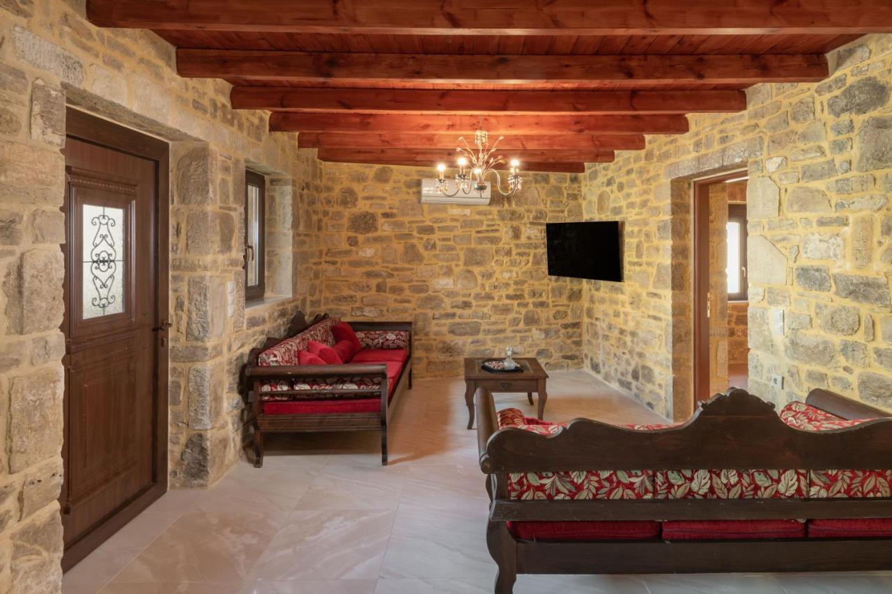 Draganigo Luxury Stone Houses 40 Min From Matala Ano Moulia Esterno foto