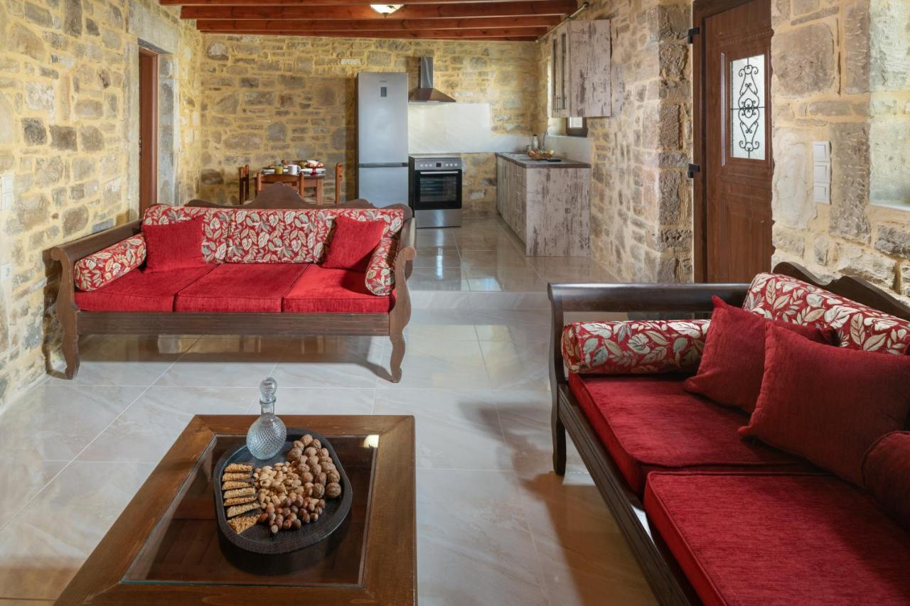 Draganigo Luxury Stone Houses 40 Min From Matala Ano Moulia Esterno foto