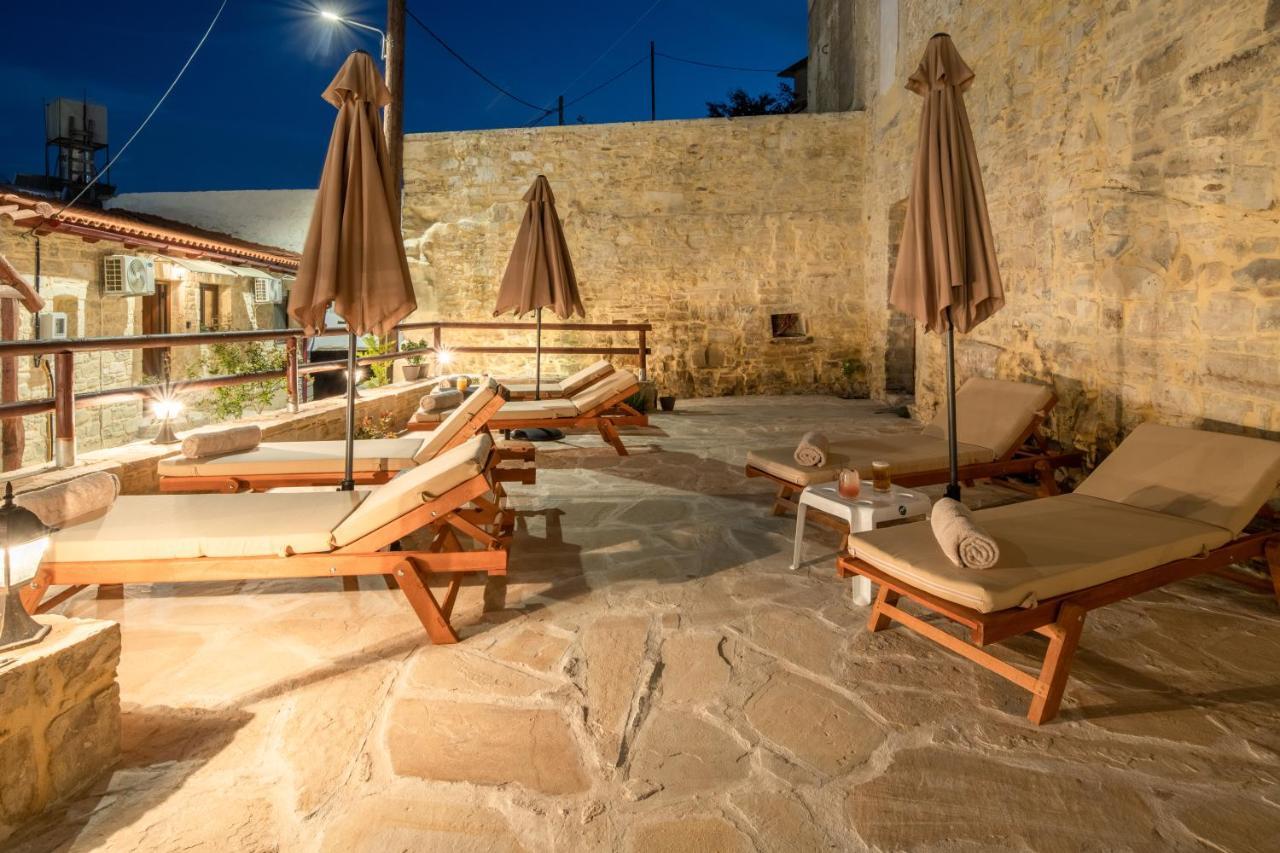 Draganigo Luxury Stone Houses 40 Min From Matala Ano Moulia Esterno foto