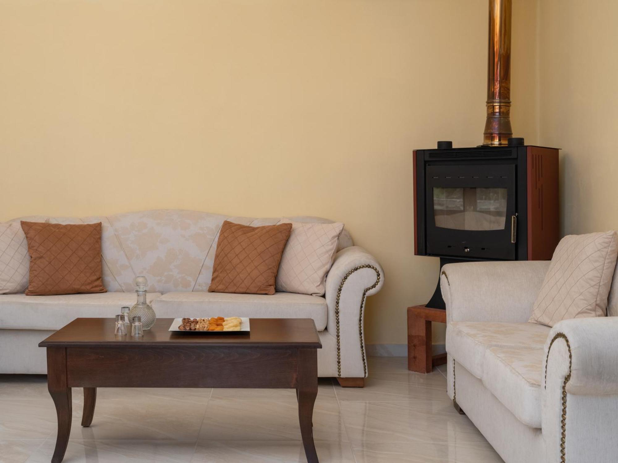 Draganigo Luxury Stone Houses 40 Min From Matala Ano Moulia Camera foto