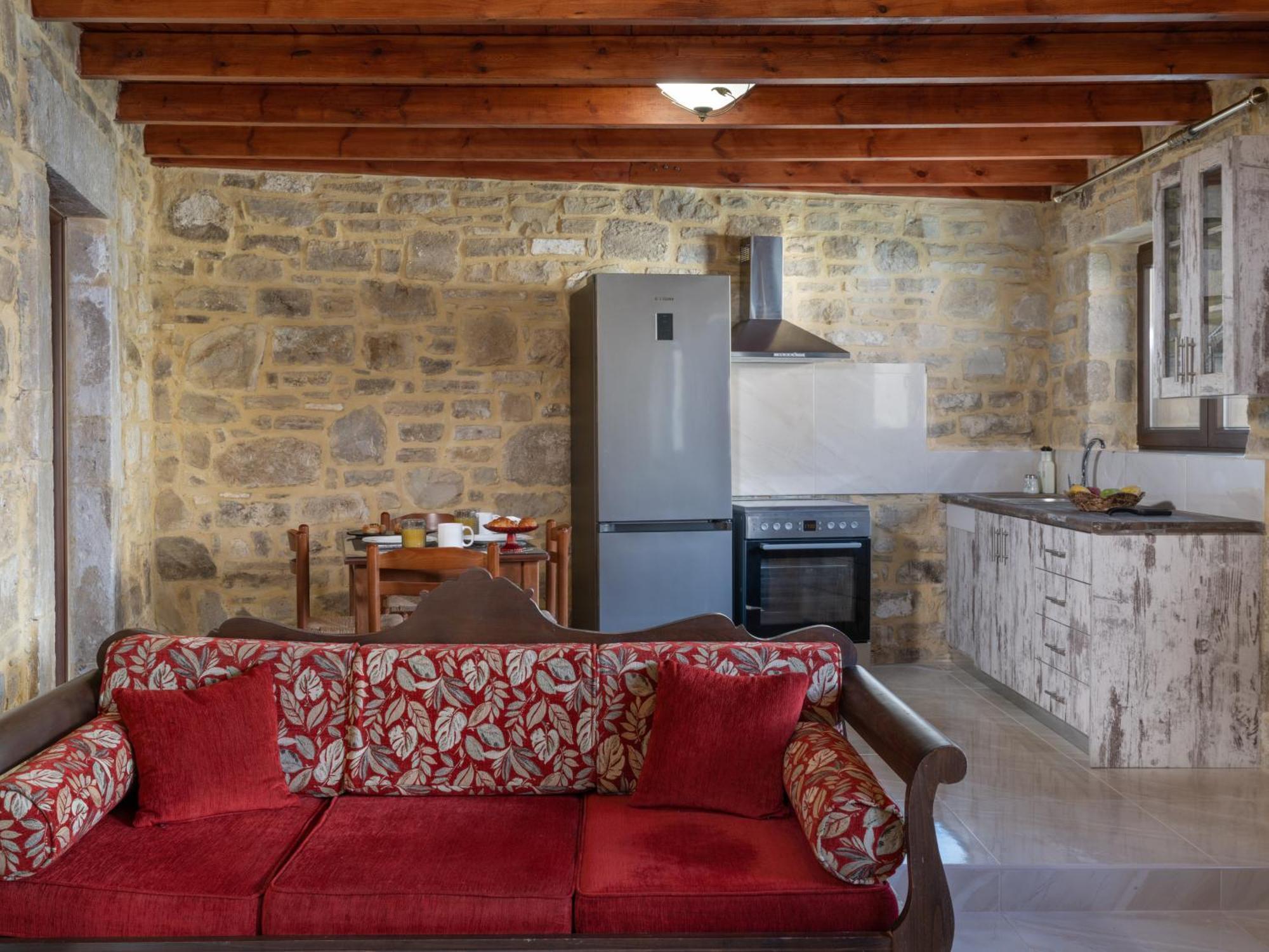 Draganigo Luxury Stone Houses 40 Min From Matala Ano Moulia Camera foto