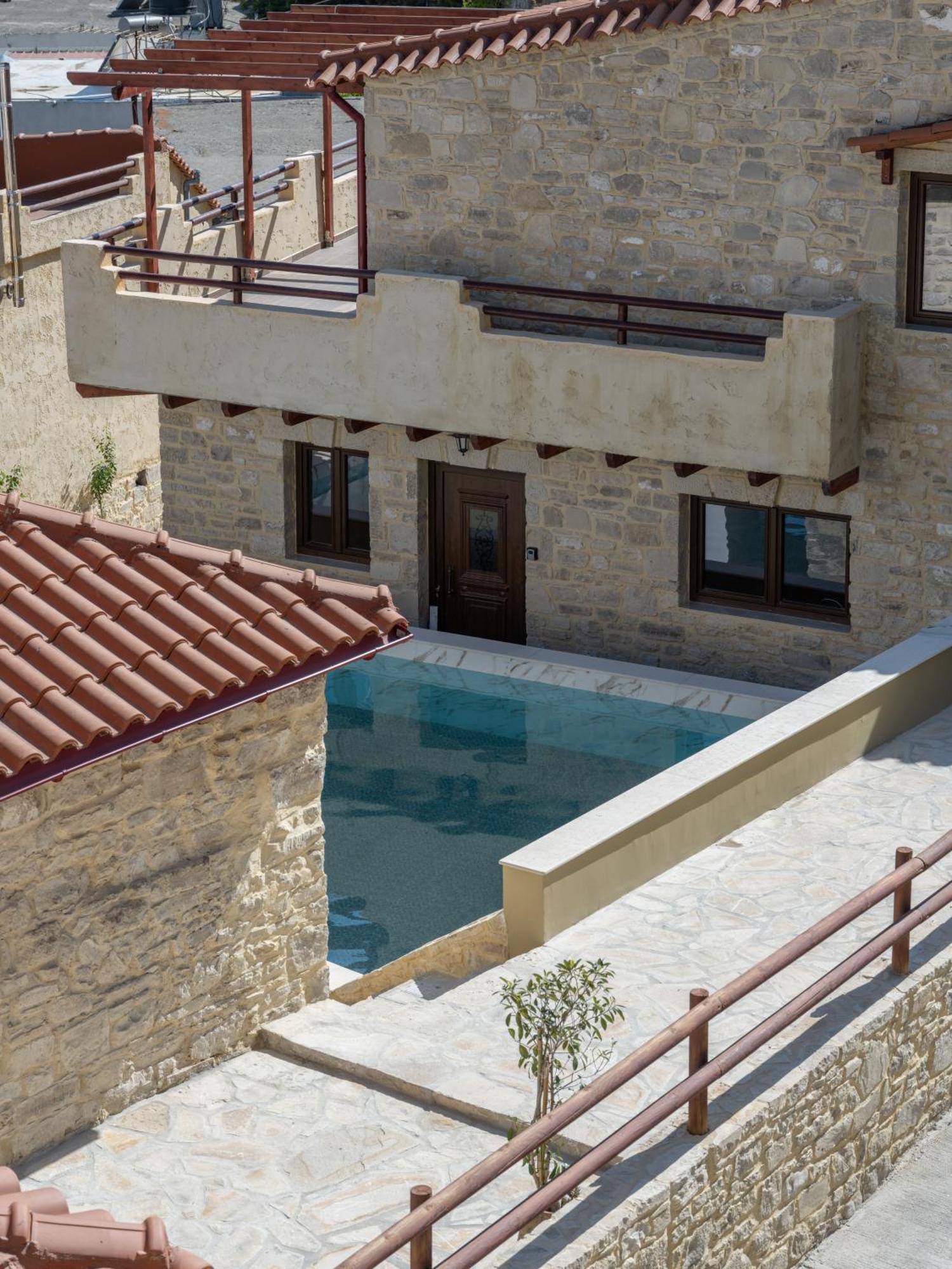 Draganigo Luxury Stone Houses 40 Min From Matala Ano Moulia Esterno foto